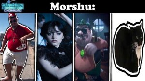 Skibidi bop yes yes yes VS Wednesday Dance VS Morshu VS Maxwell cat