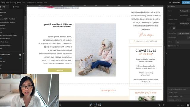 Affordable website & blog platform for photographers | how to set up your business blog смотреть онлайн