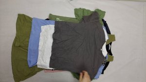 36250 Футболки женские, 2пак, , секонд (supercream) оптом