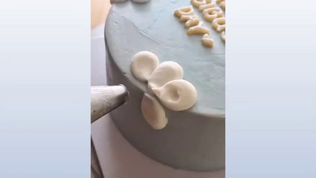 Dekorasi cake minimalis ala Korea | Simple & Aesthetic