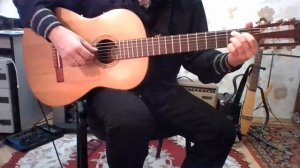 Клён ты мой опавший (на стихи Сергея Есенина) на гитаре