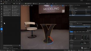 Инструменты моделирования в UNREAL Engine 5.4 Часть 2