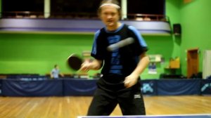 Table Tennis - топспин справа