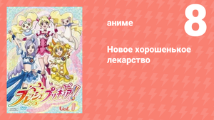Новое хорошенькое лекарство 8 серия (аниме-сериал, 2009)