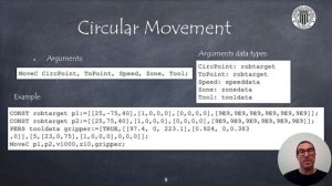 Motion Instructions | Programming in RAPID ABB Robots | Robotic Systems (OLD)