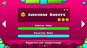 Geometry Dash #34 Geometry Dash meltdown  #3 - Airborne Robots