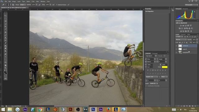 How to edit GoPro Continue Photos - "video effect" - Photoshop CS6