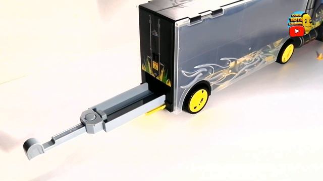 Silver Wheel ❗️ Big Truck with launcher and slide ❗️ Unboxing and review ❗️ It's an exciting game. смотреть онлайн