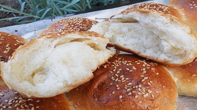 Самые пушистые булочки с маслом