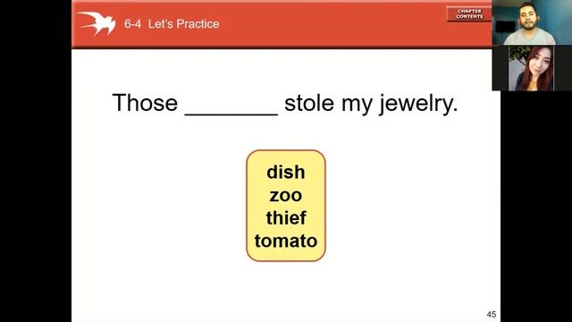 NOUNS: SINGULAR AND PLURAL