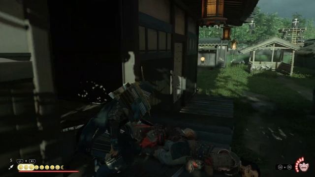 Ghost of Tsushima STEALTH GAMEPLAY 4K 60FP ps5 смотреть онлайн