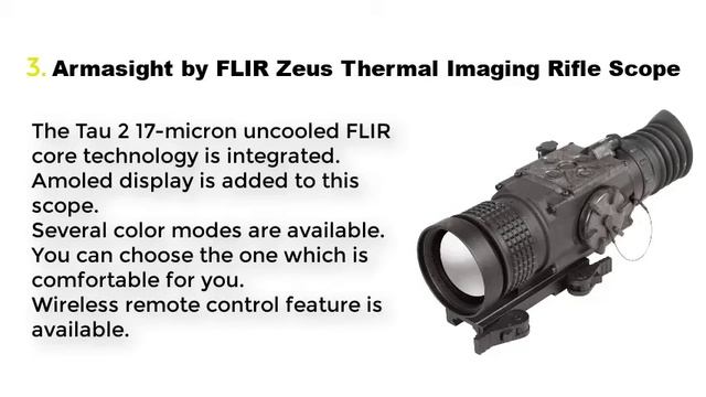 Top 5 Best Thermal Scope for Hunting