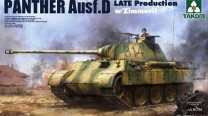 Распаковка Takom 1/35 2104 Panther D late w Zimmerit
