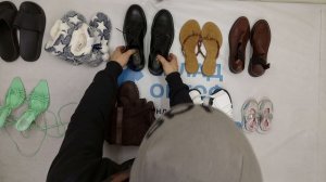 36283 Обувь, 4пак, , секонд (supercream/cream) оптом