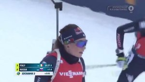 Biathlon - " Hochfilzen 2019 " - Staffel Frauen