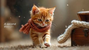 Tiny Cat's Sharing and Caring Story_ #cat #kitten #cute #gingmeow