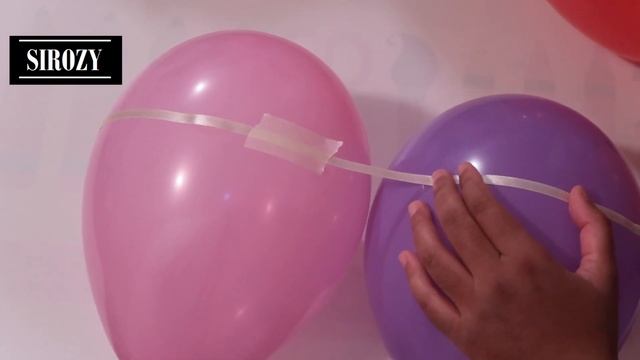 RAINBOW BALLOON GARLAND DIY | PARTY DECORATION IDEAS | BALLOON DECORATION IDEAS