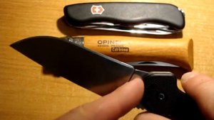 Victorinox VS Opinel Vs Ontario немного мыслей. И о развитии ножемании.