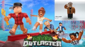 Играю в игру Roblox  OUTLASTER