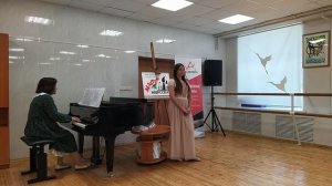 Доницетти. Куплеты Марии из оперы "Дочь полка". Поёт Алина Теперина.