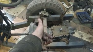 Начал переделку микротрактора