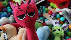 мягкая игрушка спрунки, играем в спрунки