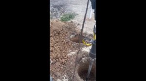 Бурение колодцев машиной