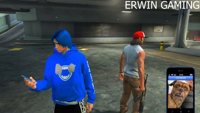 GTA V ထဲက ကျိန်စာသင့်နေတဲ့လူသားစားအိမ်ကြီး/ Franklin Cursed House in GTA V