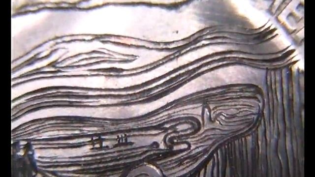 ' The Scream ' Hand Engraved 1994 1/4 Edvard Munch Hobo Nickel by Shaun Hughes смотреть онлайн
