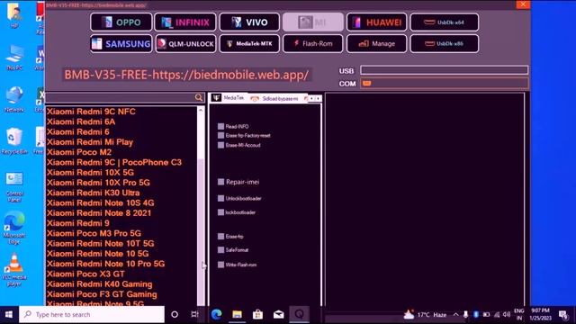 BMB Unlock Tool Free | BMB Qualcomm MTK FRP Unlock Tool | Oppo Vivo Samsung Mi