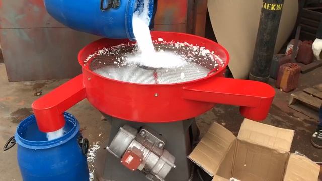 видое рассева полистирола на вибросите вибромаш СВ 0,9, 5мм, 8-800-500-40-02-720p смотреть онлайн