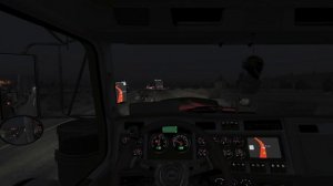 ATS! Конвой с товарищем из Москвы (Илья привет). Доставили груз из Калифорнии в Нью-Мексико..