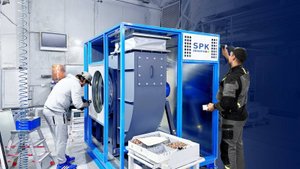 СКРУПУЛЕЗНАЯ работа _ Производство вентилятора системы аспирации _ Дробеструйная камера