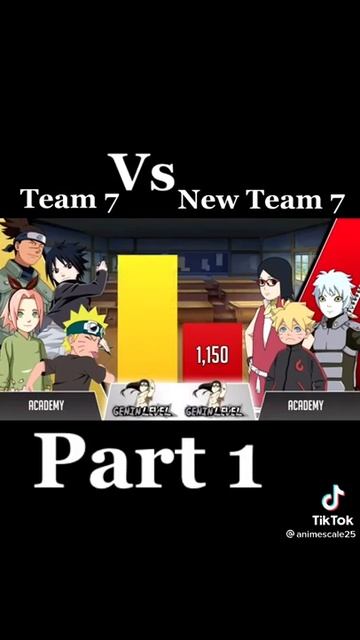 Team 7 vs new Team 7#ninja scale смотреть онлайн