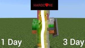 Собираю сет железной брони в Майнкрафт хардкор.#1