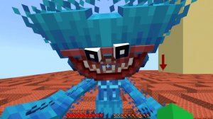 Huggy Wuggy Poppy - время игры, глава 4 в дополнении Maze Mod для Minecraft мод