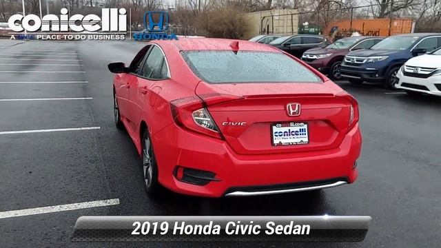 Certified 2019 Honda Civic Sedan EX-L, Conshohocken, PA H220542A