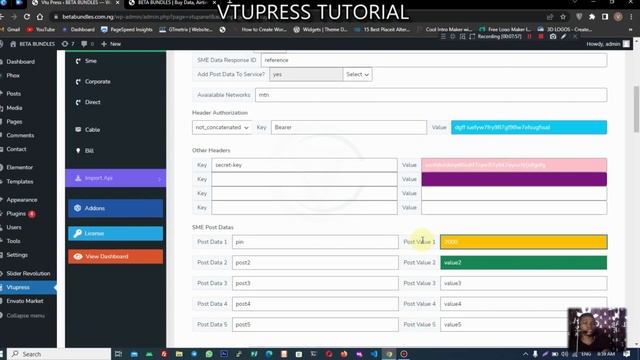 Providers Api Integration / Services Setup