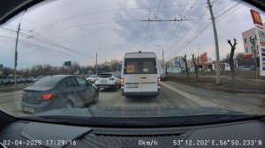 Пример дневной записи видеорегистратора 70mai Dash Cam 4K A810