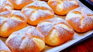 ПОРА БЕЖАТЬ НА КУХНЮ! НЕРЕАЛЬНО ВКУСНЫЕ ВЕНГЕРСКИЕ ВАТРУШКИ!БУЛОЧКИ КАК ПУХ С ВОЗДУШНОЙ НАЧИНКОЙ!