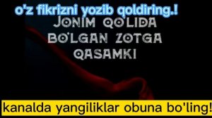 Erini norozi qilgan ayol...