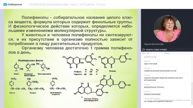 АНТОЦИАНЫ  Что это Полифенолы и Биофлаваноиды  Важная роль для организма. Лариса Богонатова