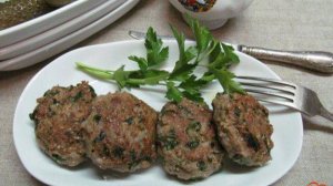 Котлеты из мясного фарша с отрубями