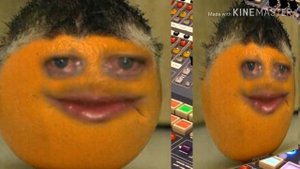 Annoying orange sings beanos theme song!!!!