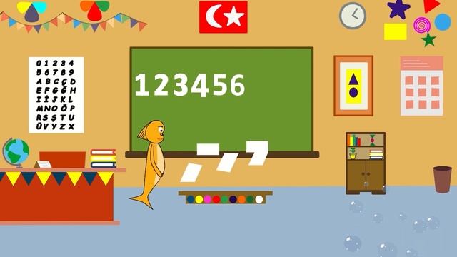 SAYILAR ŞARKISI - SAYILARI ÖĞRENİYORUM 10 A KADAR - ÇOCUK ŞARKILARI смотреть онлайн