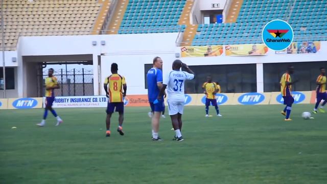 Hearts of Oak train in Tamale ahead of FA Cup final