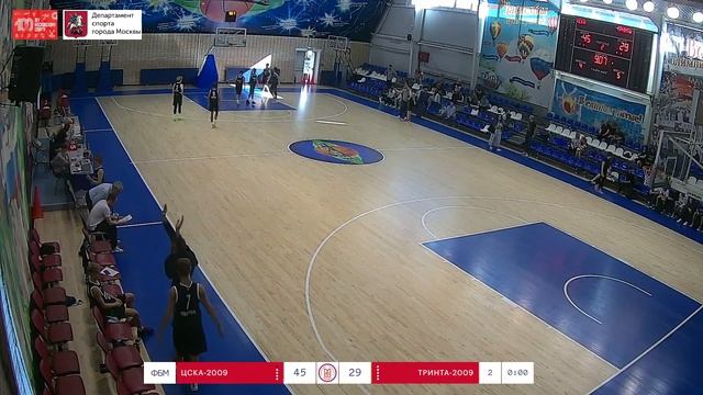 ЦСКА - Тринта (Юноши 2009, отборочные соревнования к Первенству России, 23.09.2023) смотреть онлайн