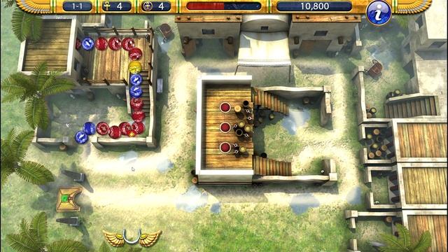 Обзор игры Luxor 2 HD.