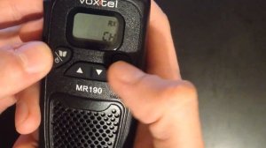 Самый подробный обзор рации voxtel mr190 за 20сек.