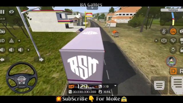 Mercedes Benz Actros Truck BUSSID Mod 😉 | Bus Simulator Indonesia - Bus Games! New Vehicle Mod